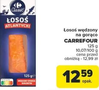 łosoś wędzony na gorąco