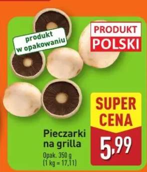 pieczarki na grilla