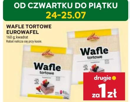 wafle tortowe