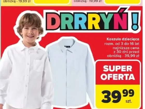 koszula dziecięca