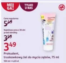 żel do mycia zębów dla dzieci