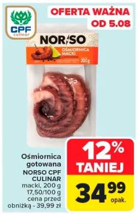 ośmiornica gotowana