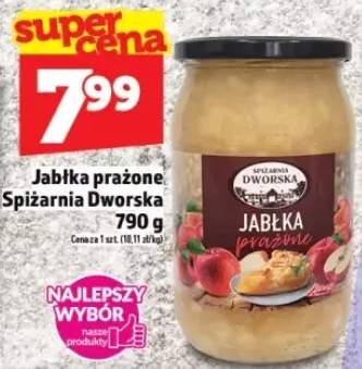 jabłka prażone