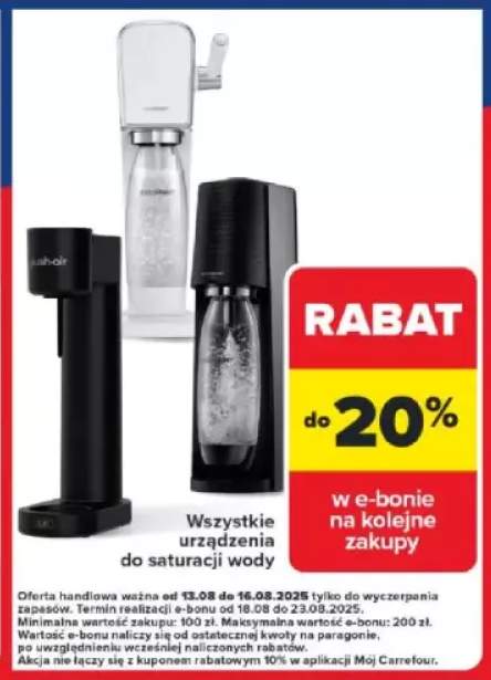 urządzenie do wody gazowanej