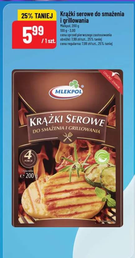 krążki serowe