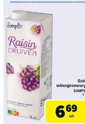 sok winogronowy