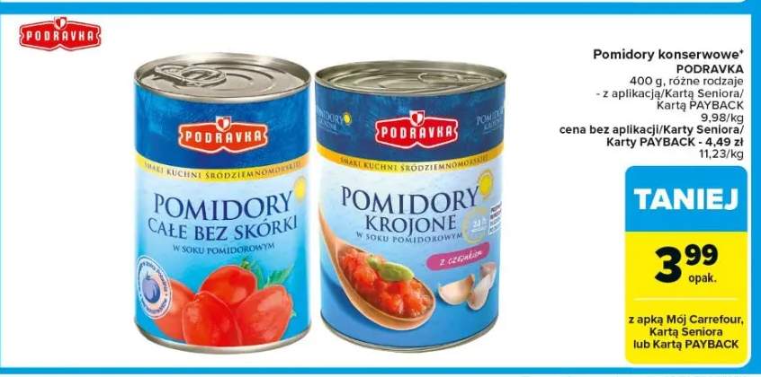 pomidory w puszce