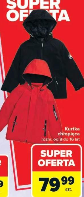 kurtka chłopięca