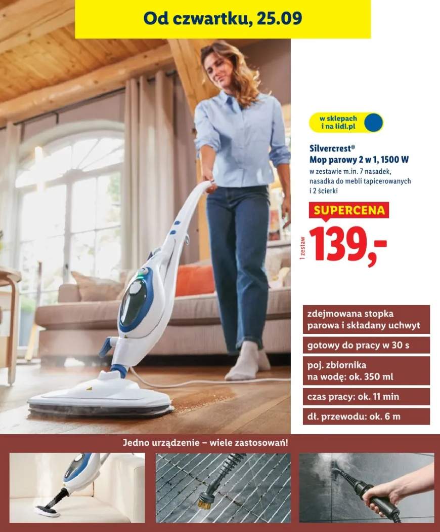 mop parowy