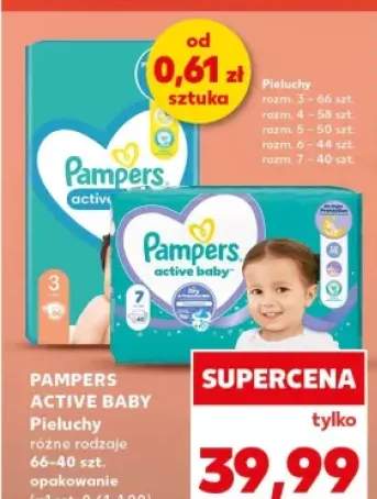 pieluszki Pampers