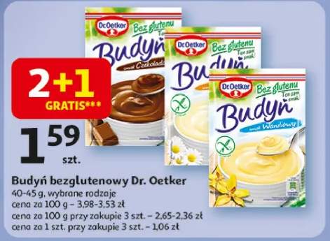 budyń bezglutenowy