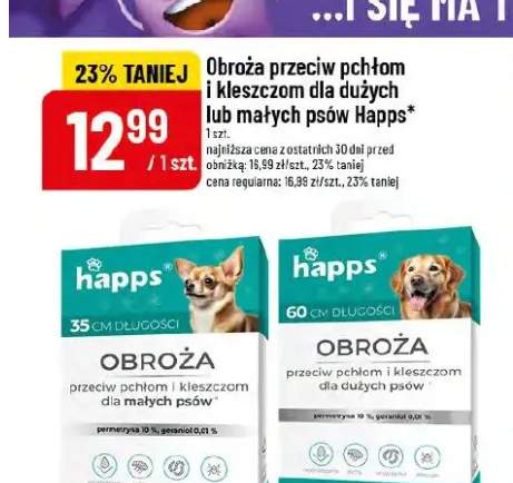 obroża przeciw pchłom i kleszczom