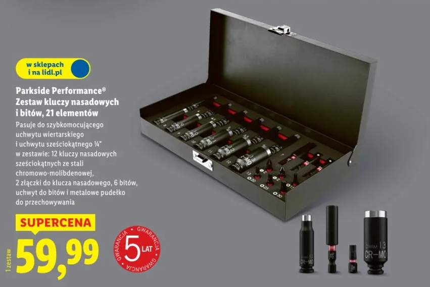 zestaw kluczy nasadowych