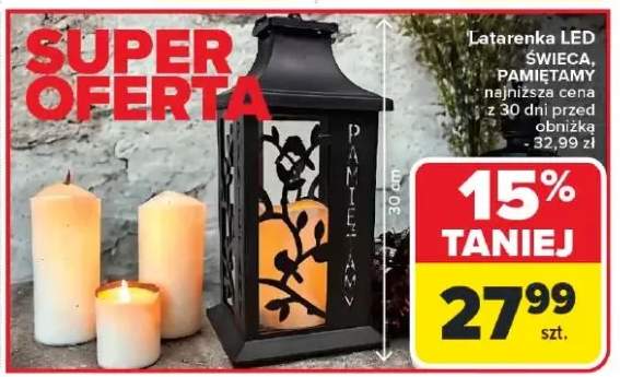 latarenka z wkładem led