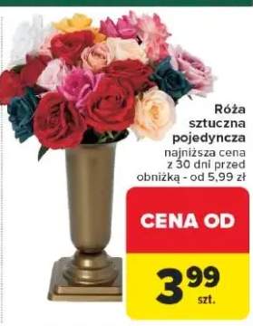 róża sztuczna