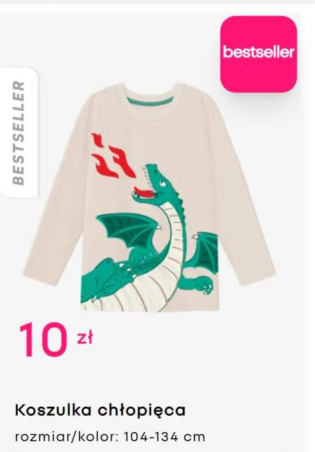 koszulka chłopięca