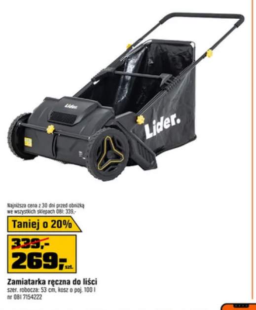 zamiatarka ręczna