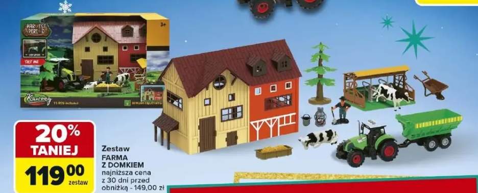 farma z domkiem