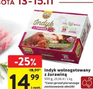 indyk wolno gotowany