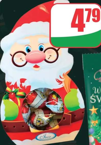 mikołaj z czekolady