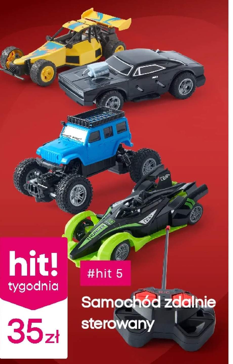 samochód zdalnie sterowany