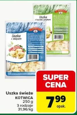 uszka z kapustą i grzybami