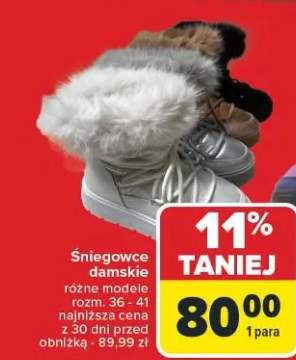 śniegowce damskie