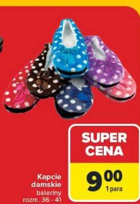 kapcie damskie