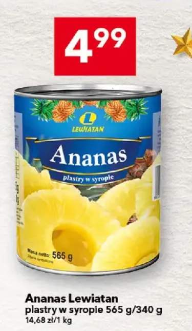 ananas w puszce