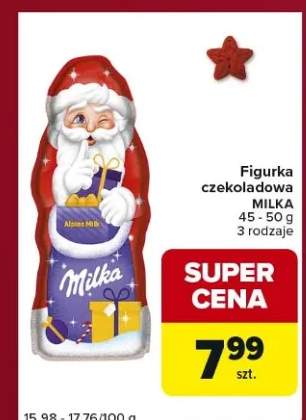 mikołaj z czekolady