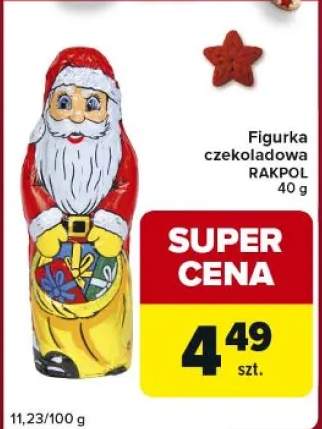 mikołaj z czekolady