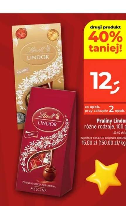 praliny Lindt