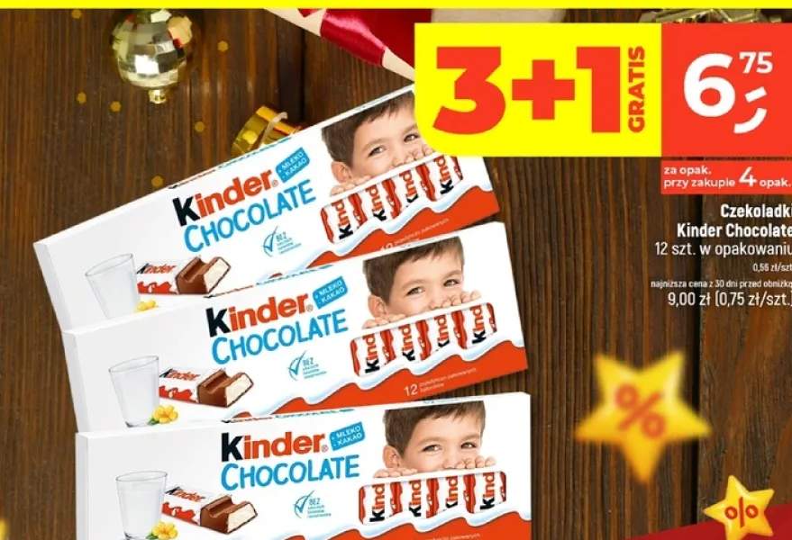 czekoladki Kinder