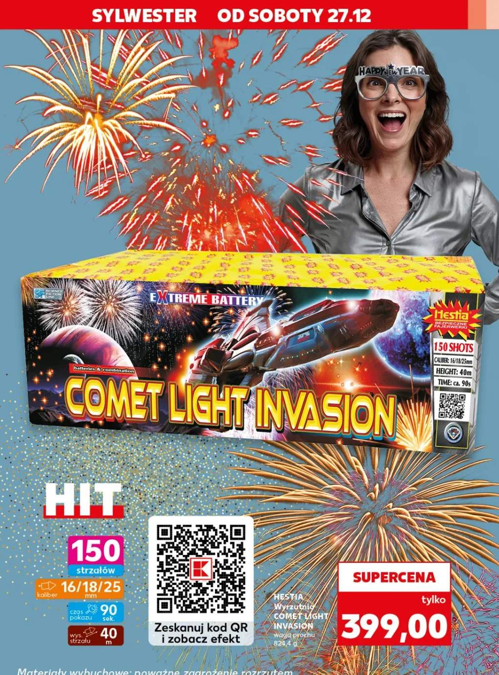 fajerwerki wyrzutnia