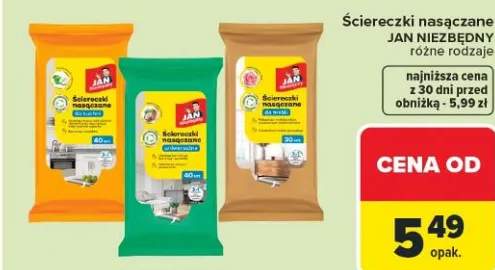 ściereczki nawilżane