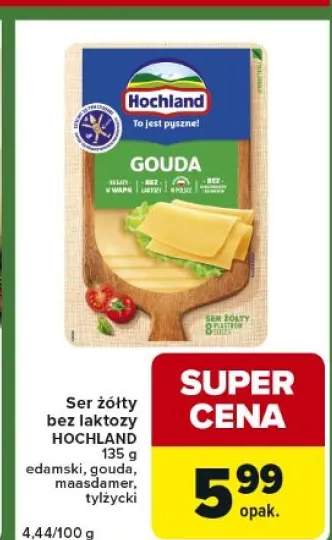 ser żółty bez laktozy