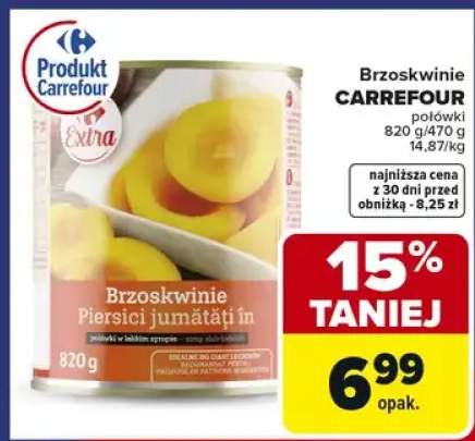 brzoskwinie w puszce