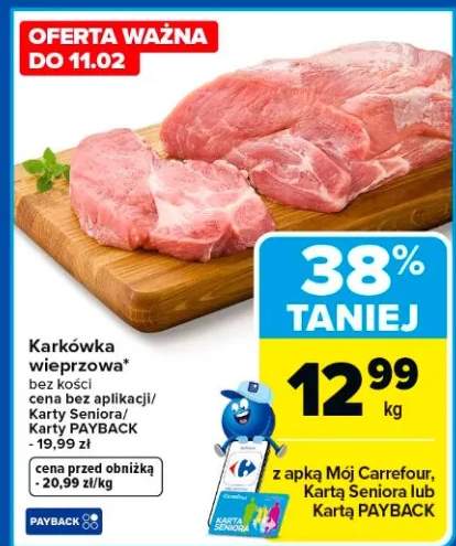 Karkówka wieprzowa bez kości