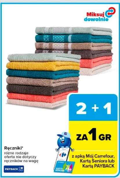 Ręczniki różne rodzaje oferta nie obejmuje ręczników na wagę