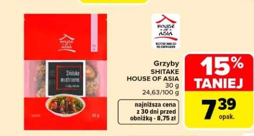 Grzyby shitake House of Asia