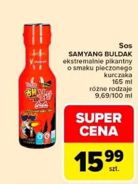 Sos Samyang Buldak ekstremalnie pikantny o smaku pieprzu koreczka