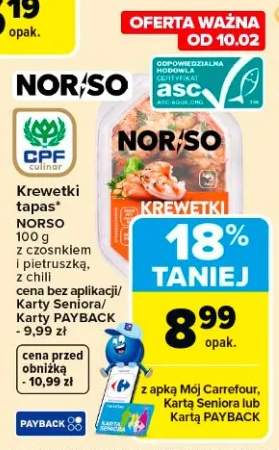 Rolki z krewetki tapas