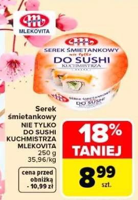 Serek śmietankowy nie tylko do sushi kucharstki