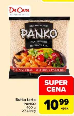 Bułka tarta panko