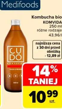 Napój Kombucha bio Komvida