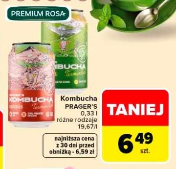 Napój Kombucha Prager's