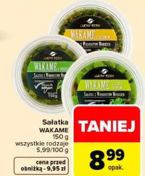 Sałatka Wakame wszystkie rodzaje