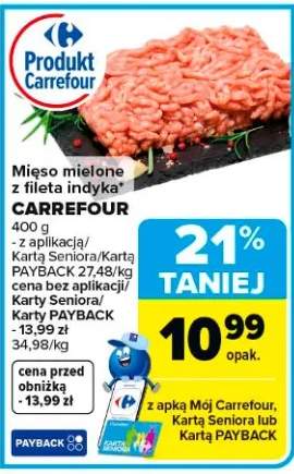 Mięso mielone z fileta indyka CARREFOUR