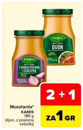 Musztarda dijon, z pieprzyną, cebulką