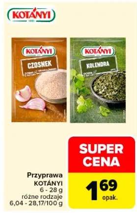 Przyprawa czosnek, kolendra